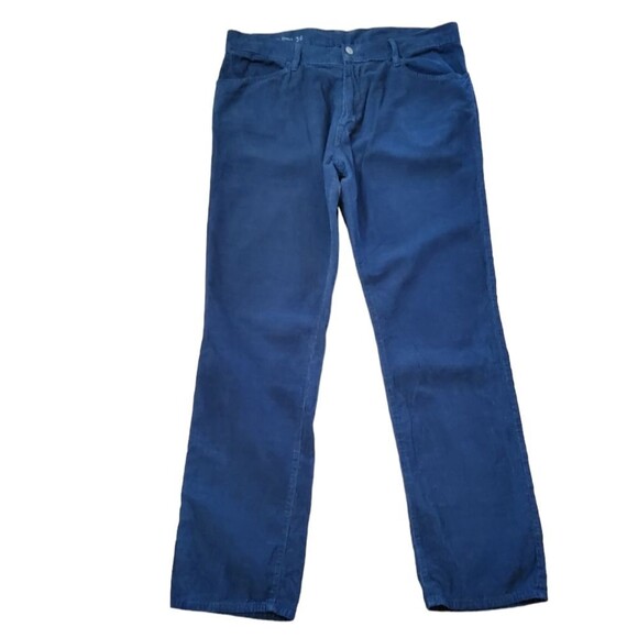 Other - SKU Save Khaki United Corduroy Pants Size 36 Navy Blue New